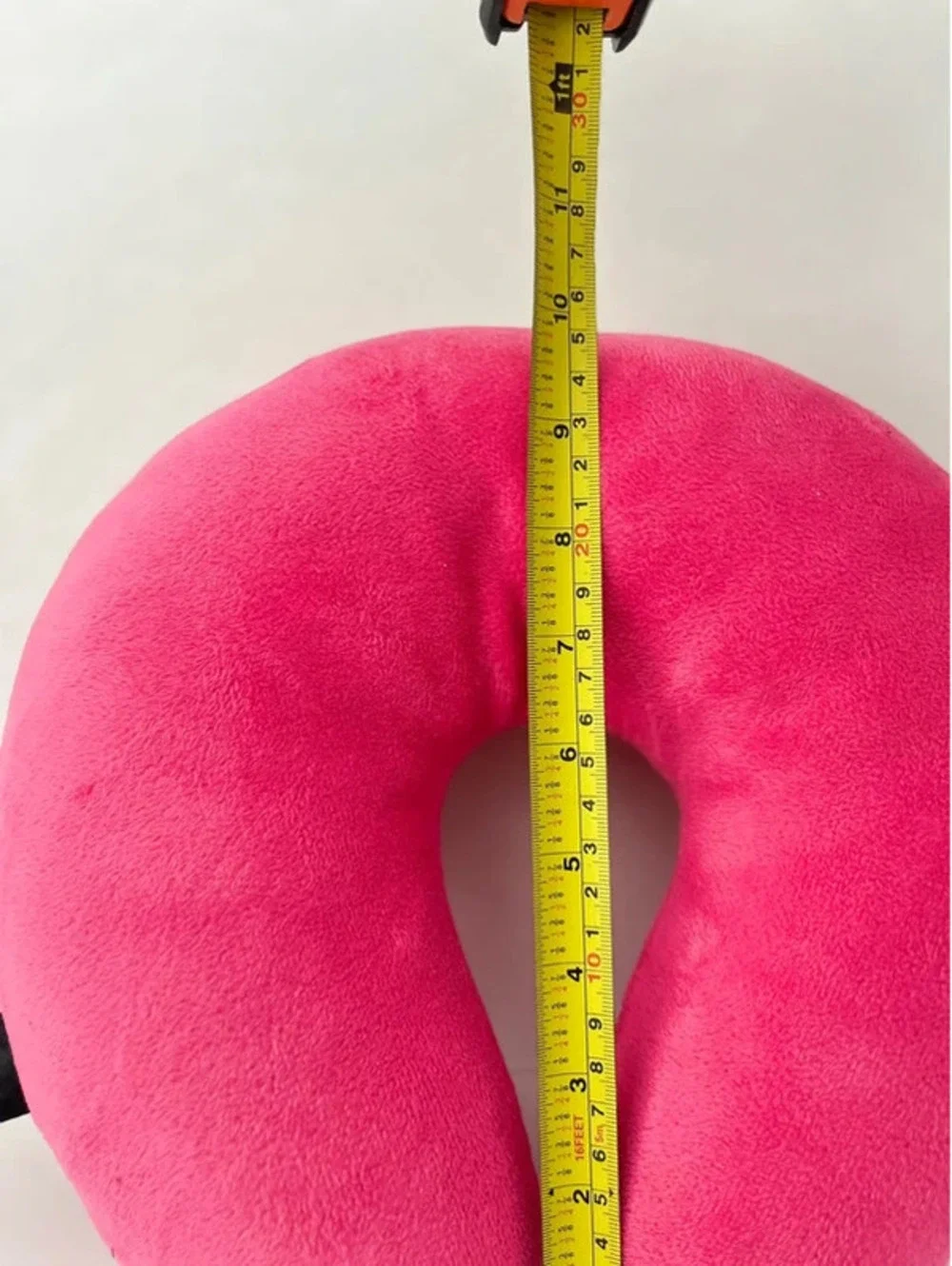 Bright Pink Travel Neck adult Kids Pillow U-Shape Cushion Support